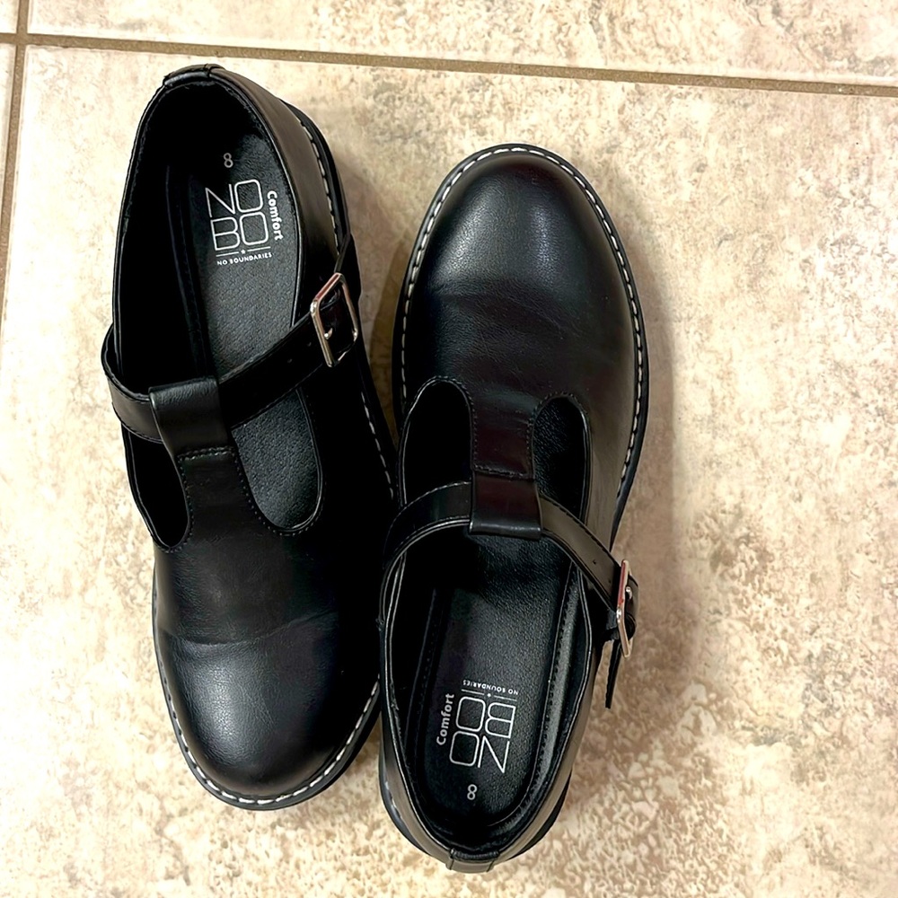 NOBO chunky sole Mary Jane’s — NWOT